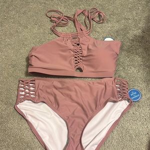 Women’s two piece swimsuit new with tags size 16